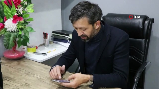 Kırşehir’de Vatandaş Kardan Adam Yerine Kardan Fil Yaptı