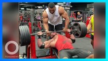 Ryan Crowley Cedera Parah Setelah Coba Bench Press 220 kg - TomoNews