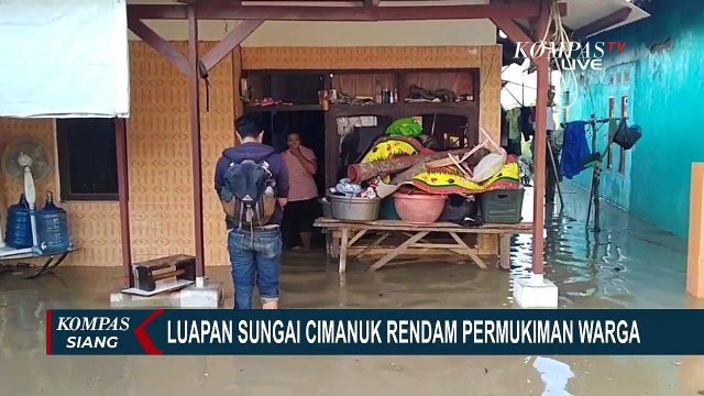 Banjir Akibat Luapan Sungai Cimanuk, Ketinggian Air di Desa Babadan Capai 80 Sentimeter