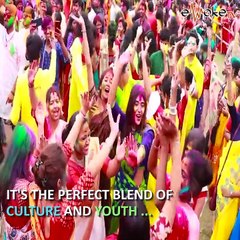 The colourful celebrations of Basant Utsab | Basanta Utsav 2021 - Basanta Eshe Geche