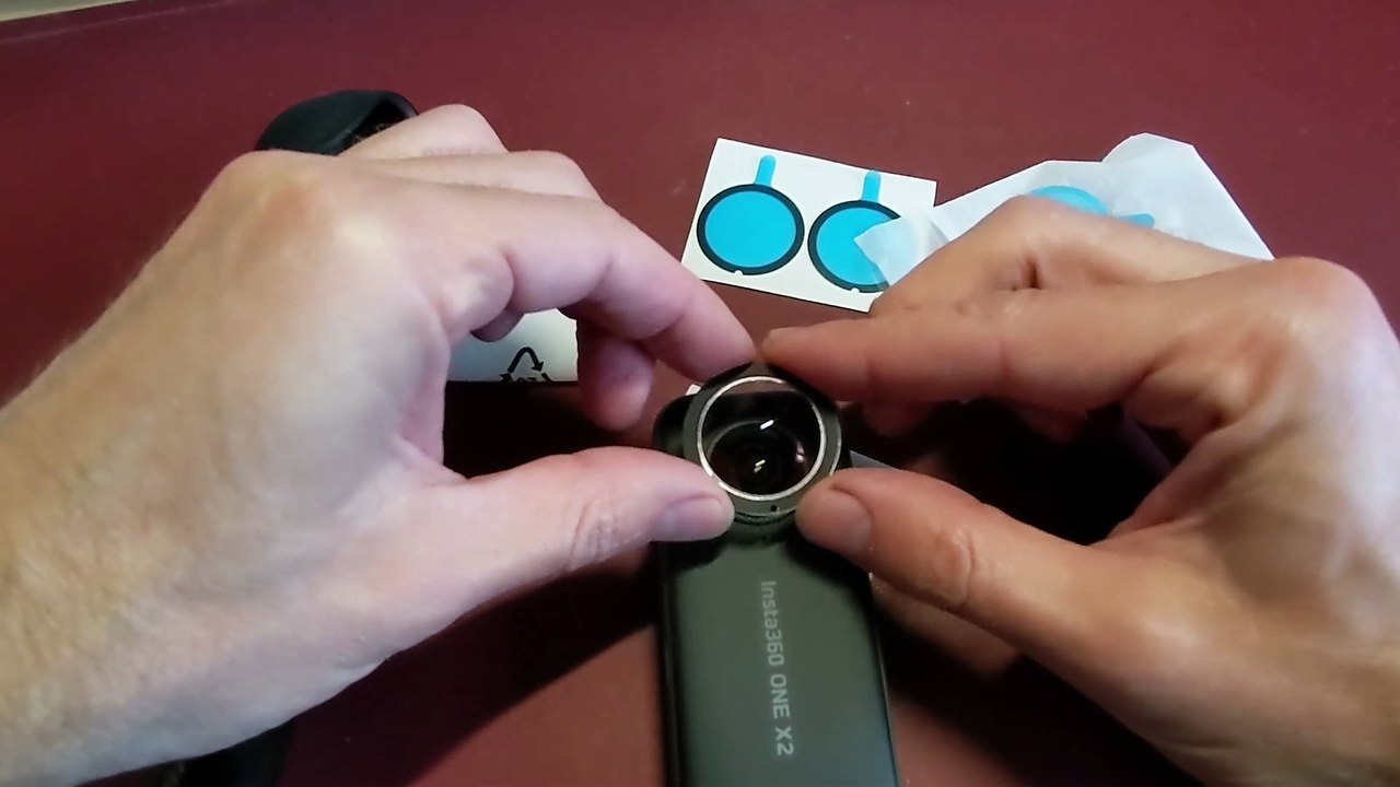 Protections des objectifs de l'insta360 One X2