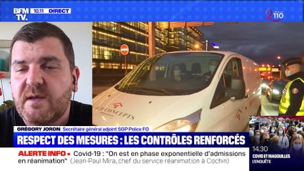 Respect des mesures: les contrôles renforcés - 27/03