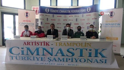 Bolu’da, Türkiye Artistik-Trampolin Cimnastik Şampiyonası başladı