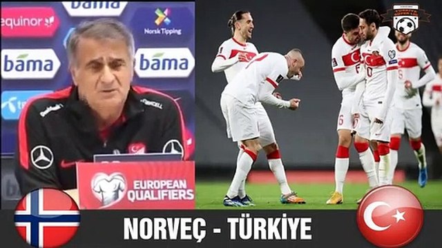 Norveç maçı öncesi Şenol Güneş'ten flaş açıklamalar