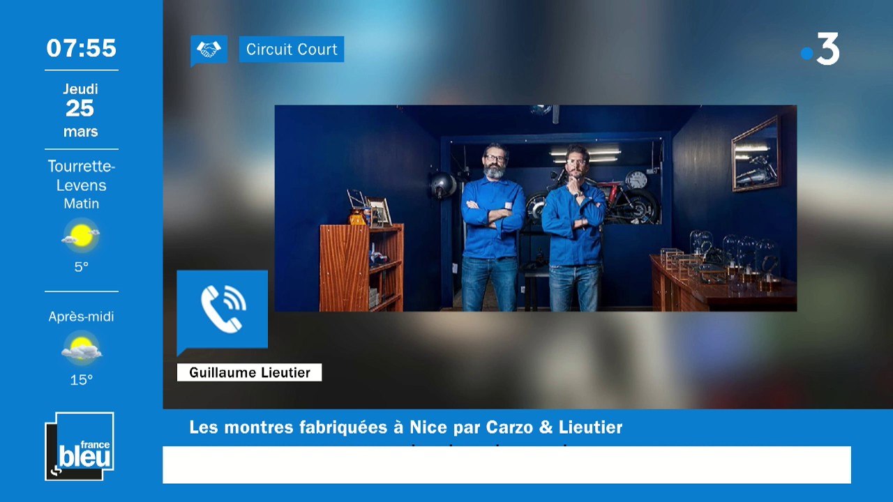 Changement d'heure, changez de montre pour des modèles fabriqués à Nice