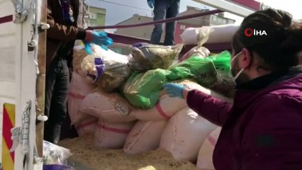Ağrı’da saman çuvallarının altına gizlenmiş 358 kilo eroin ele geçirildi