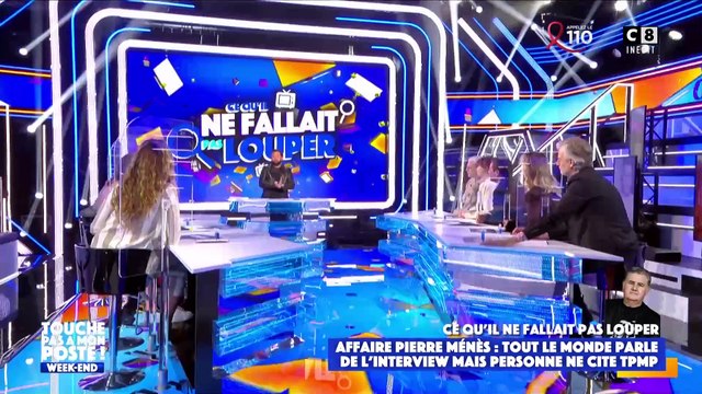 Cyril Hanouna répond à Quotidien hier soir en direct dans Touche pas à mon poste après une chronique sur TMC consacrée à Pierre Ménès