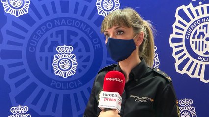 Скачать видео: Policía Nacional desmantela una organización que introducía hachís en Francia y Portugal