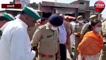 भारत बंद के दौरान शामली में दिखा ये नजारा, देखें वीडियो-