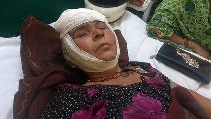 करीब 6 गुंडों ने रात में घर में घुसकर पीड़ितों को पीटकर किया अधमरा