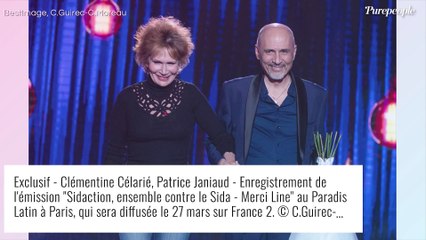 Clémentine Célarié rejoue son baiser culte du Sidaction et dévoile son nouveau look
