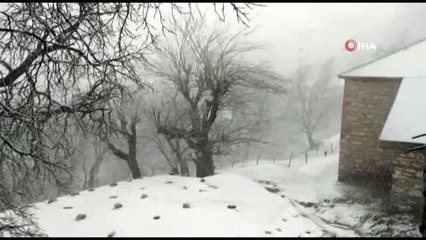 Batman'da kar yağışı etkisini sürdürüyor