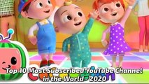 Top 10 Most Subscribed YouTube Channels _ The Most Subscribed YouTube Channels in the World - 2020