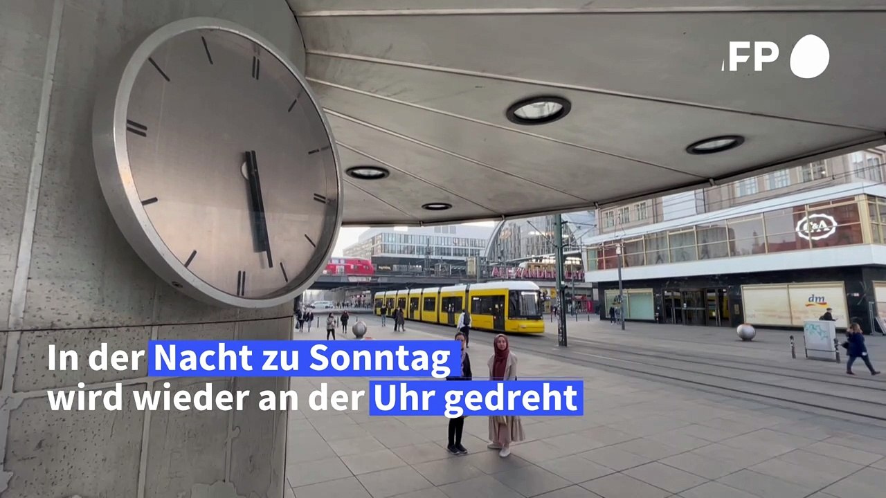 Am Sonntag beginnt die Sommerzeit