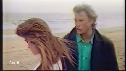 Johnny Hallyday et Corynne Charby "Elle est toute seule" 1987