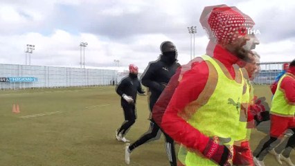 Sivasspor, zorlu Trabzonspor maçı hazırlıklarını sürdürüyor