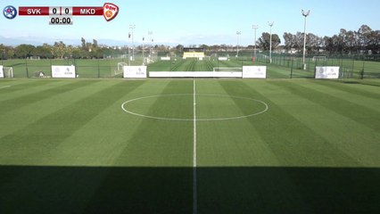 RELIVE: enda TOUR Antalya Cup 2021: SVK U21 v MKD U21