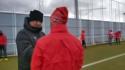 Sivasspor, Trabzonspor maçının hazırlıklarını sürdürdü