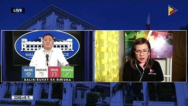 2Ang tugon ni Presidential Spokesperson Harry Roque hinggil sa di umano’y pagpapanic buying dahil sa pagdedeklara ng ECQ sa ilang lugar sa bansa