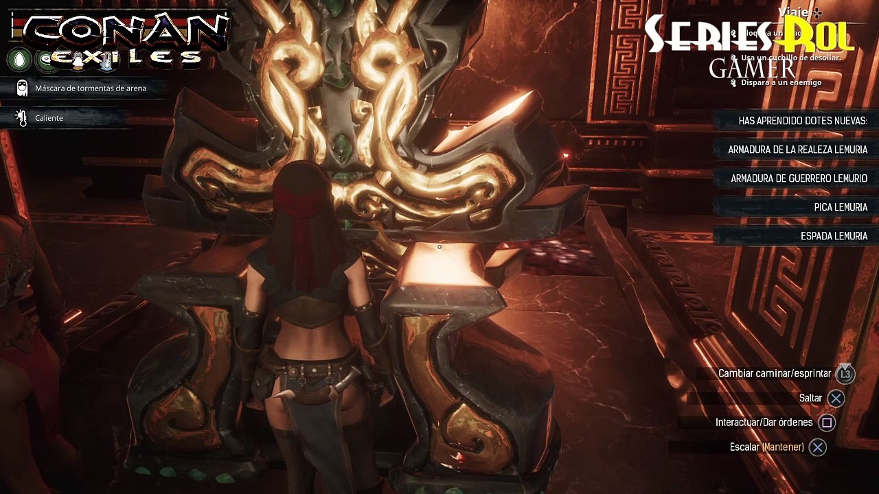 Conan Exiles #2 La bruja reina en Servidor seriesrol Conal Exiles - canalrol 021