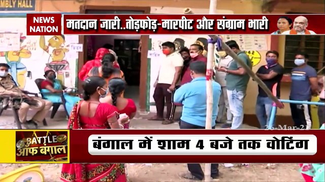 Battle of Bengal : Record level voting in first phase of election