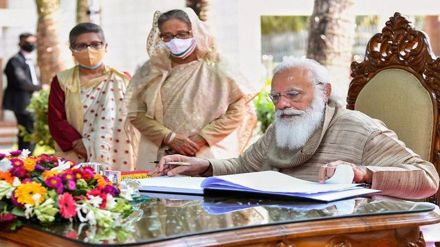 Halla Bol: Modi's Bangladesh visit takes Political color