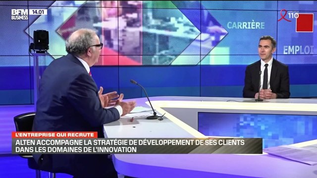 L'entreprise qui recrute : Alten accompagne la stratégie de développement de ses clients dans le domaine de l'innovation - 27/03