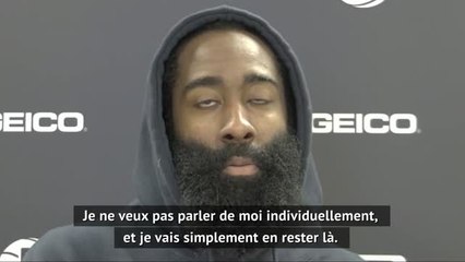 Nets - Harden : "Je me sens comme si j'étais le MVP"