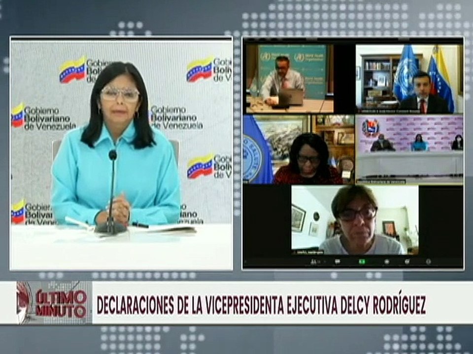 Venezuela agradece a OMS el intercambio de información sobre mecanismo COVAX que se sumará al proceso de vacunación en el país