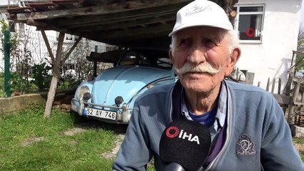 85 Yaşındaki Altan Dedenin Vosvos Aşkı iha