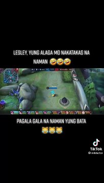 lesley ung alaga mo nakatakas na nman