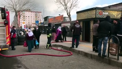 Gece kulübünde yangın çıktı