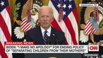 Kaitlan Collins presses Biden about his stance on the filibuster