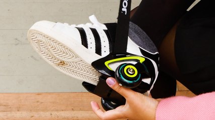 These attachable wheels transform your shoes into skates — here's how they work