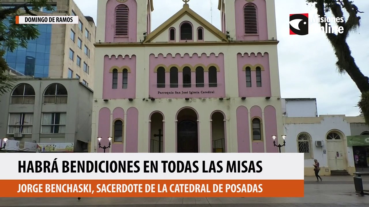 Este Domingo de Ramos habrá misa con bendiciones de los ramos