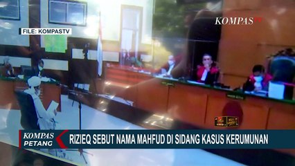 Rizieq: Kerumunan di Bandara Karena Pengumuman Mahfud MD