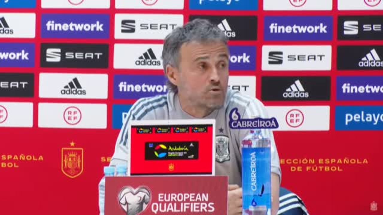 Luis Enrique sobre el empate ante Grecia: "A nivel defensivo ha sido el mejor partido de mi carrera"