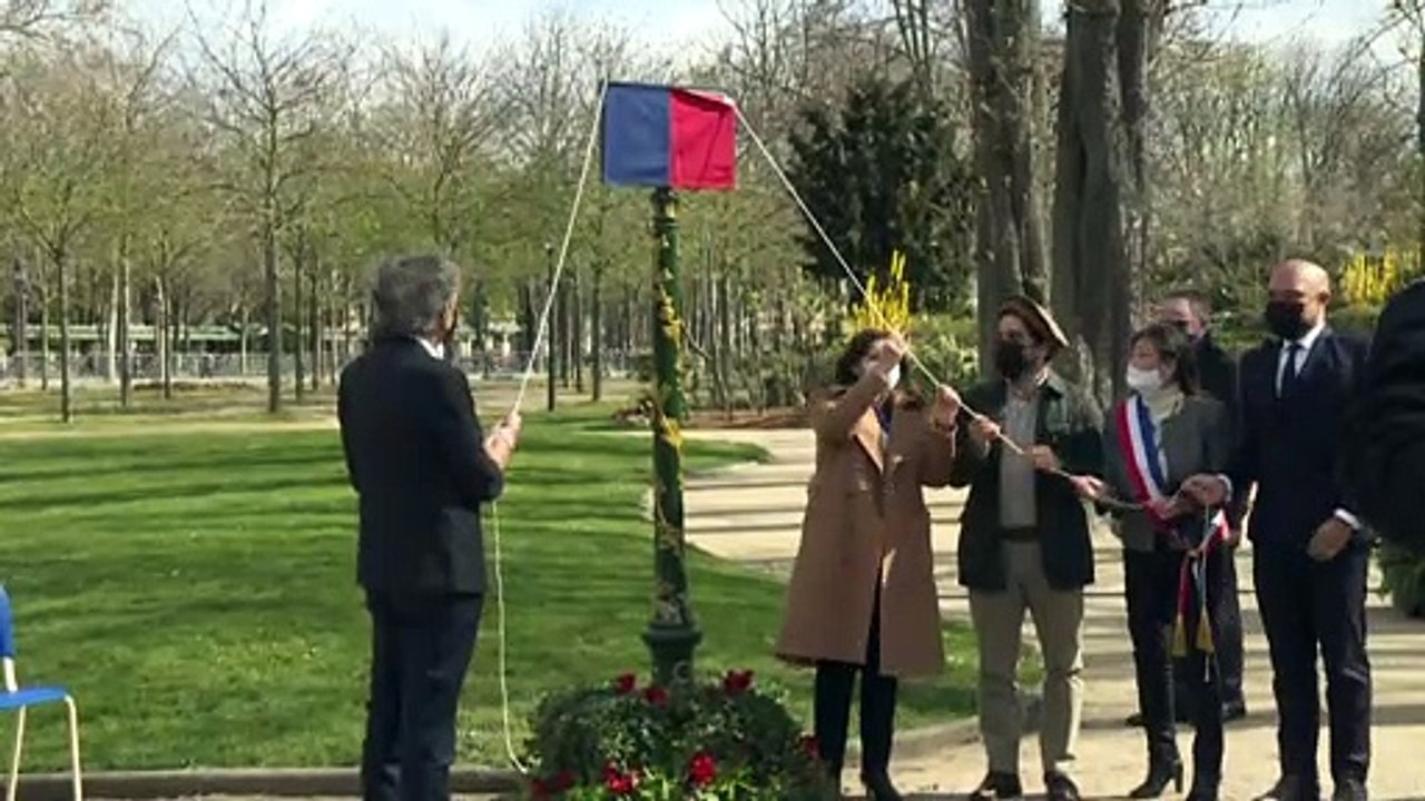 Paris ehrt ermordeten afghanischen rebellenführer ahmad schah massoud