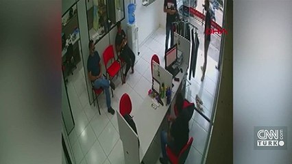 Çatışmanın ortasında kaldı