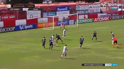 Los Andes 1-1 Fénix - Primera B - Fecha 4