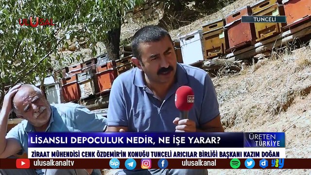 Üreten Türkiye - 06 Mart 2021 - Cenk Özdemir - Tunceli - Ulusal Kanal