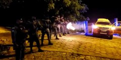 Policiais militares prestam homenagem a sargento vítima da Covid-19 em Colatina