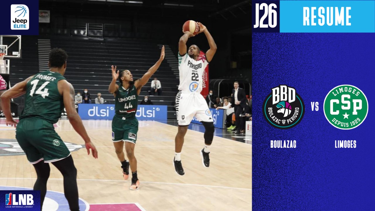 Boulazac vs. Limoges (63-72) - Résumé - 2020/21