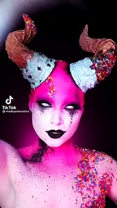 Makeup transformation