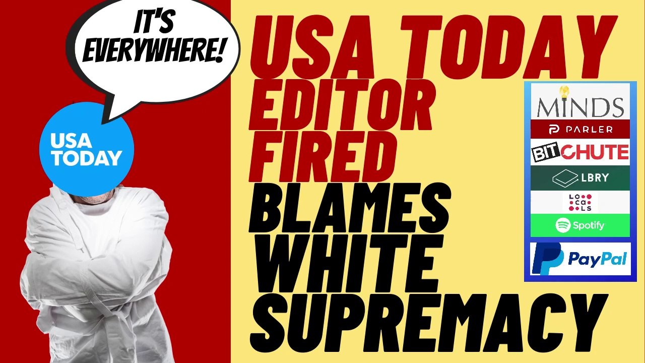 USA TODAY Editor Fired Over "Always An Angry White Man" Tweet