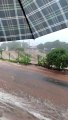Chuva alaga parque em Arapongas
