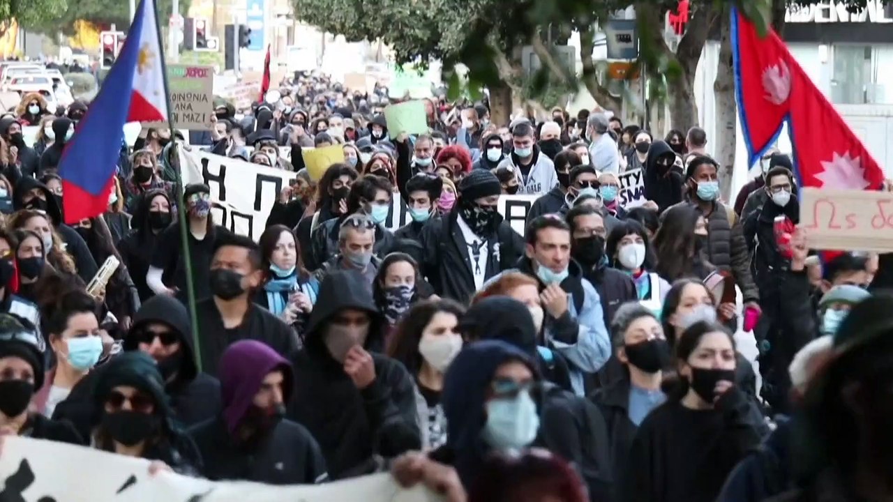 Κύπρος: «Ως Δαμέ» είπαν αντικυβερνητικοί διαδηλ...