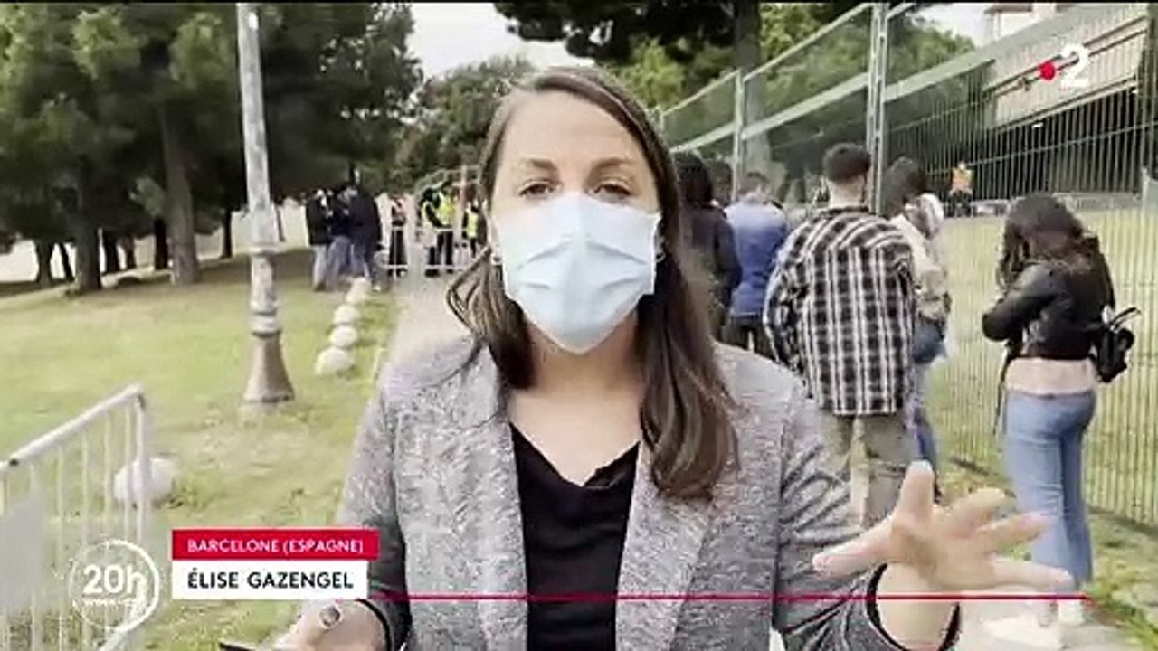 Espagne : premier concert test à Barcelone