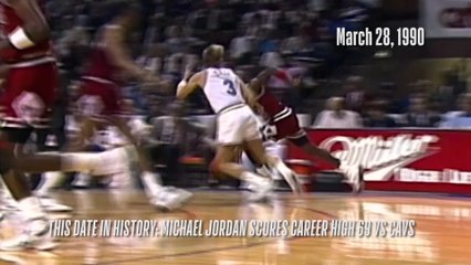 This Date in History - Michael Jordan Scores Career High 69 points