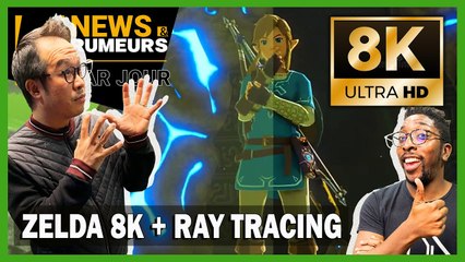ZELDA EN 8K et RAY TRACING : DES IMAGES À TOMBER PAR TERRE ! 